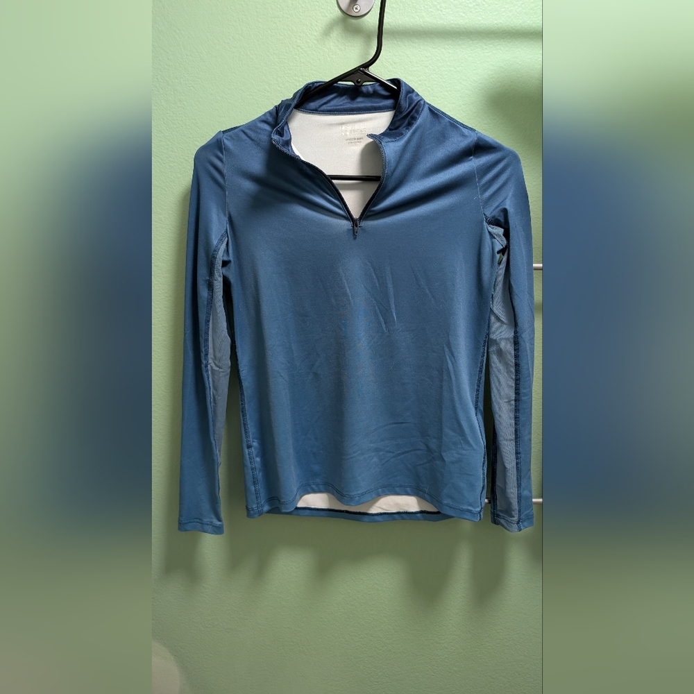 Kids Blue Long Sleeve Shirt